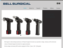 Tablet Screenshot of bellsurgical.com